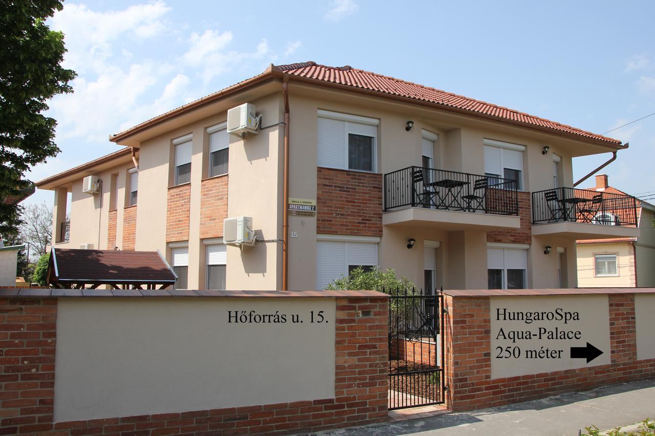 Imola Es Andrea Apartmanhaz 2 Hajduszoboszlo Luaran gambar